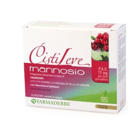 Farmaderbe Cistileve Mannosio 12 Bustine