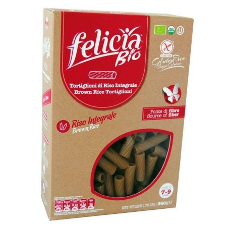 Andriani Felicia Bio Riso Integrale Tortiglioni 340 G