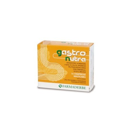 Farmaderbe Gastro Nutra 15 Compresse Masticabili