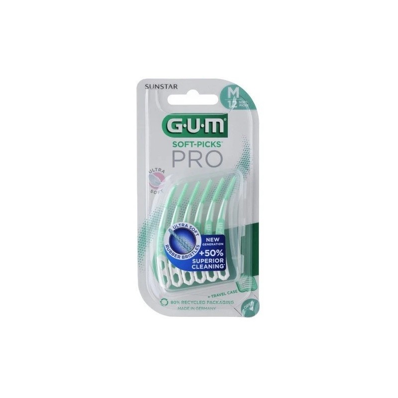 Sunstar Italiana Gum Soft Pick Pro Medium 12 Pezzi