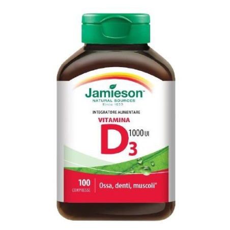 Biovita Jamieson Vitamina D3 1000 100 Compresse