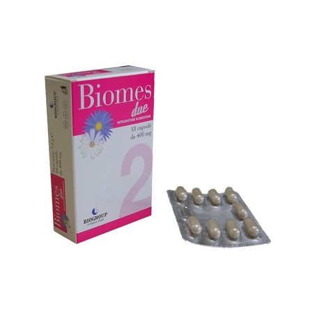 Biogroup Societa' Benefit Biomes Due 18 Capsule 400 Mg