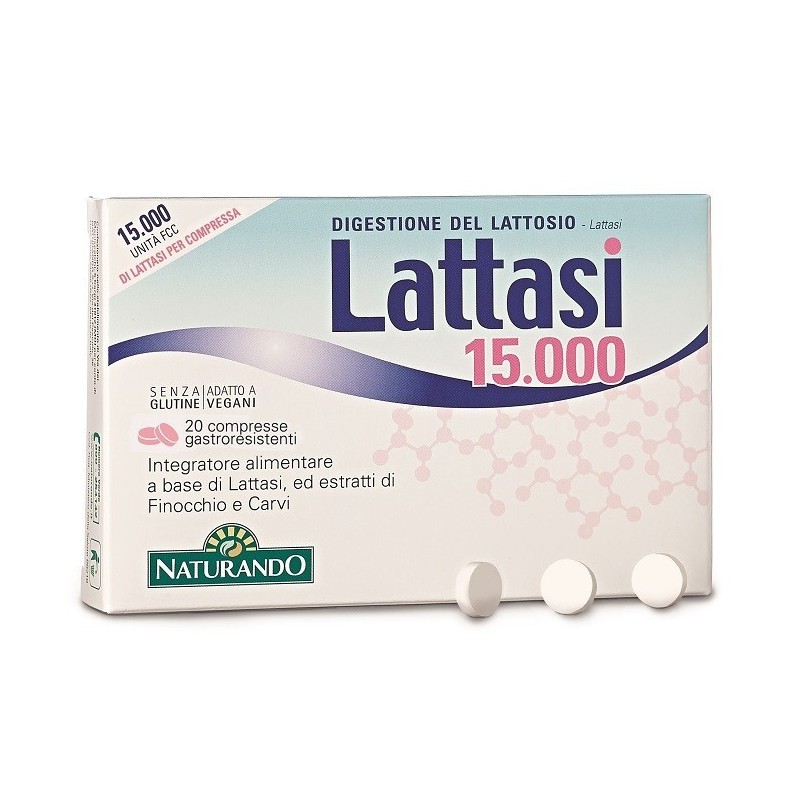 Naturando Lattasi 15000 20 Compresse