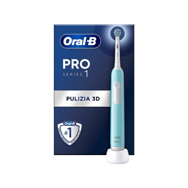 Procter & Gamble Oralb Pro 1 Blu Spazzolino Elettrico+tc