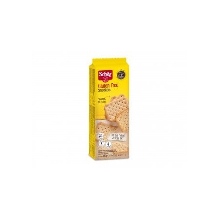 Dr. Schar Schar Snackers Crackers Con Sale Marino Senza Lattosio 4 Porzioni Da 29 G