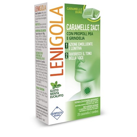 Euritalia Pharma Lenigola 2act Caramelle Balsamiche