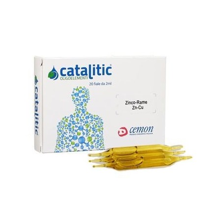 Cemon Catalitic Oligoelementi Zinco Rame Zn-cu 20 Fiale 2 Ml