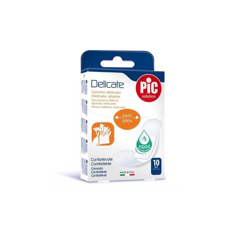 Pikdare Cerotto Pic Delicate Super Antibatterico 40x86 Mm 10 Pezzi