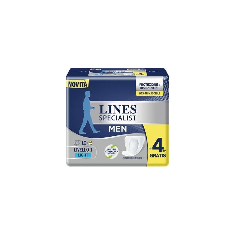 Fater Pannoloni Lines Specialist Men Livello 1 14 Pezzi