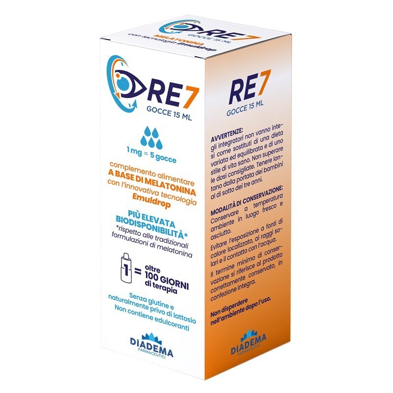 Diadema Farmaceutici Re7 Gocce 15 Ml