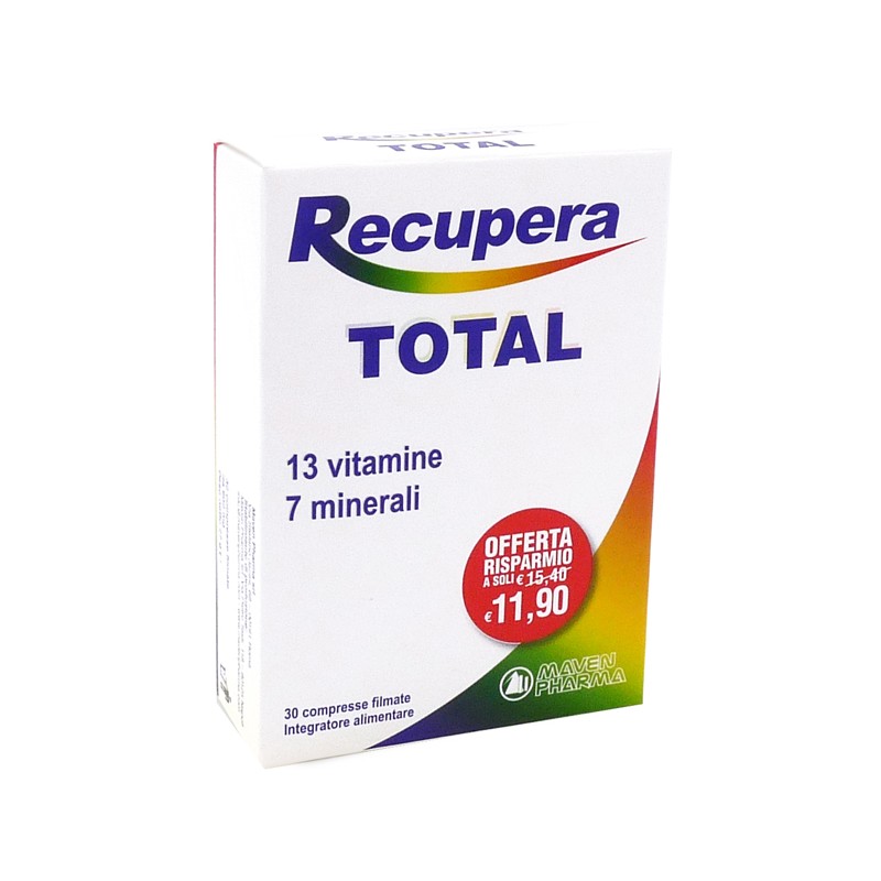 Maven Pharma Recupera Total 30 Compresse