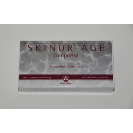 Si. Me. Farm. Skinor Age 40 Compresse