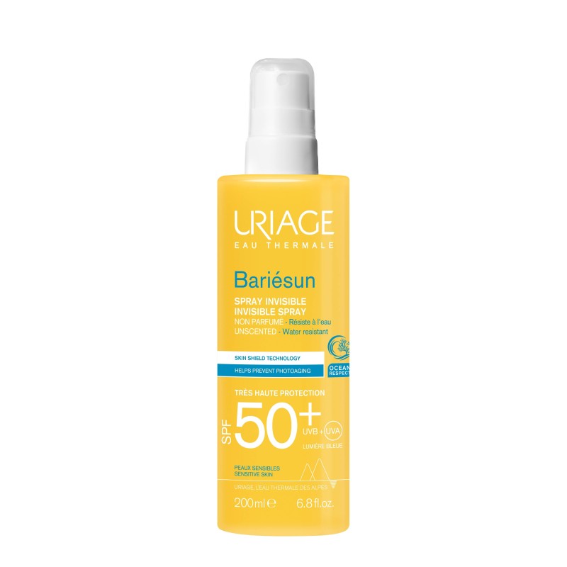 Uriage Laboratoires Dermatolog Eau Thermale Bariesun Spray Invisibile Senza Profumo Spf 50+ 200 Ml