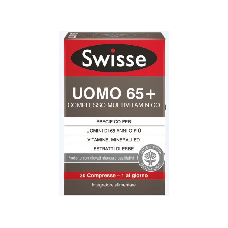 Health And Happiness It. Swisse Uomo 65+ Complesso Multivitaminico 30 Compresse