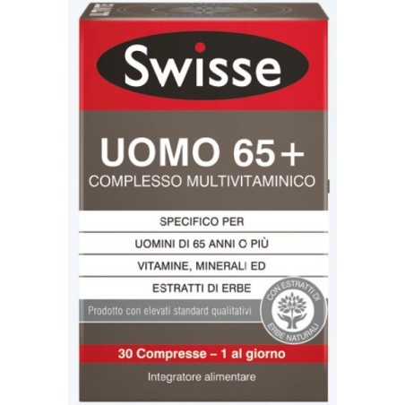 Health And Happiness It. Swisse Uomo 65+ Complesso Multivitaminico 30 Compresse