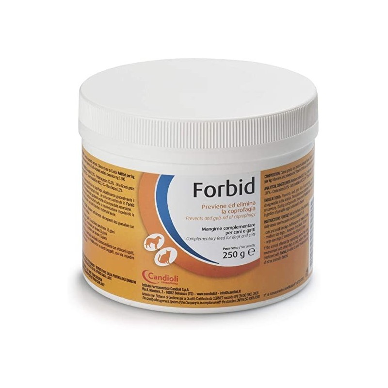 Candioli Ist. Profil. E Farm. Forbid Cani Gatti Polvere 250 G