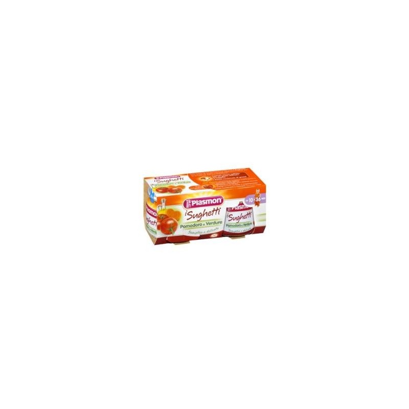 Plasmon Sughetto Pomodoro E Verdure 80 G X 2 Pezzi