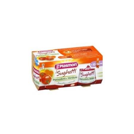 Plasmon Sughetto Pomodoro E Verdure 80 G X 2 Pezzi