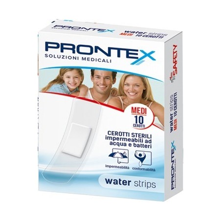 Safety Cerotto Prontex Water Strips Medio 10 Pezzi