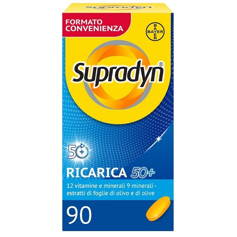 Bayer Supradyn Ricarica 50+ 30 Compresse Rivestite Promo