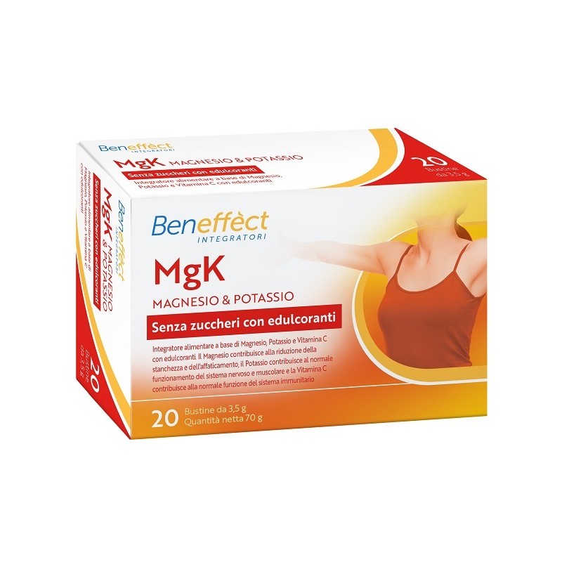 Aeffe Farmaceutici Beneffect Mgk 20 Bustine Senza Zucchero