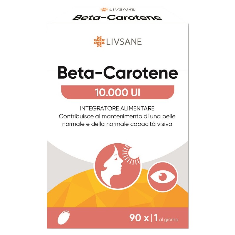 Comifar Distribuzione Livsane Beta-carotene 10000 Ui 60 Capsule