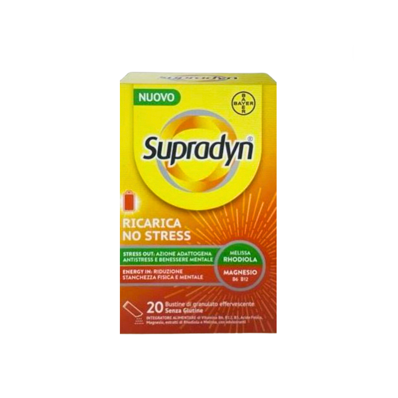 Bayer Supradyn Ricarica No Stress 20 Bustine