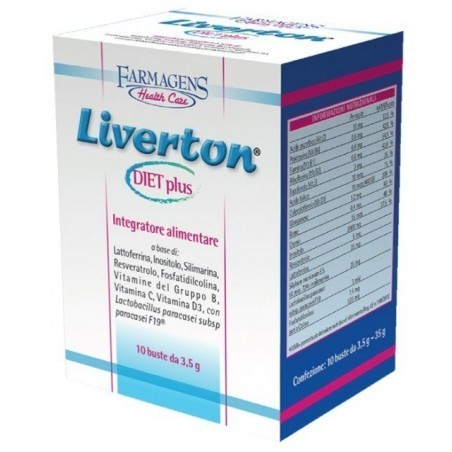 Farmagens Health Care Liverton Diet Plus 14 Bustine