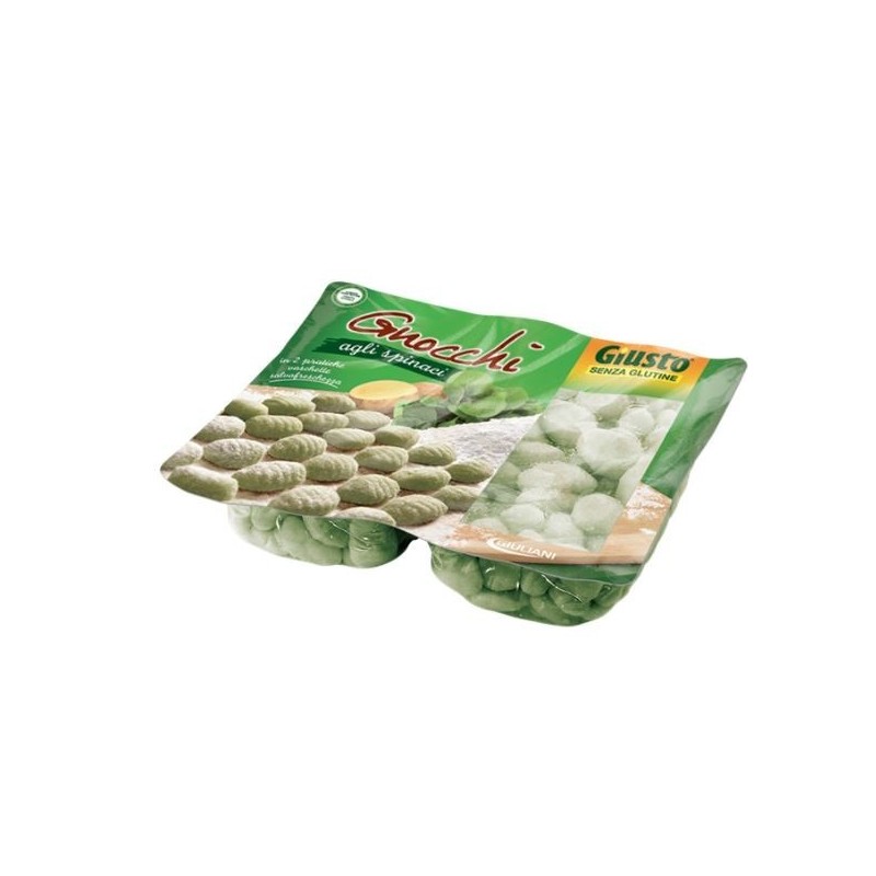 Farmafood Giusto Senza Glutine Gnocchi Spinaci 500 G