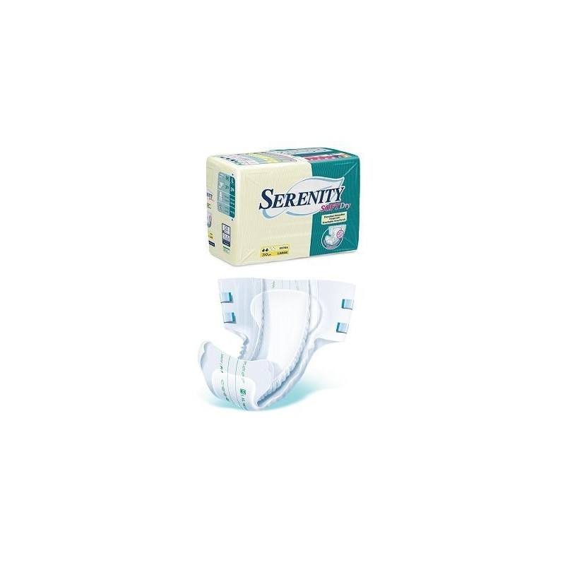 Pannolone Per Incontinenza Serenity Softdry Formato Maxi Taglia Large 15 Pezzi