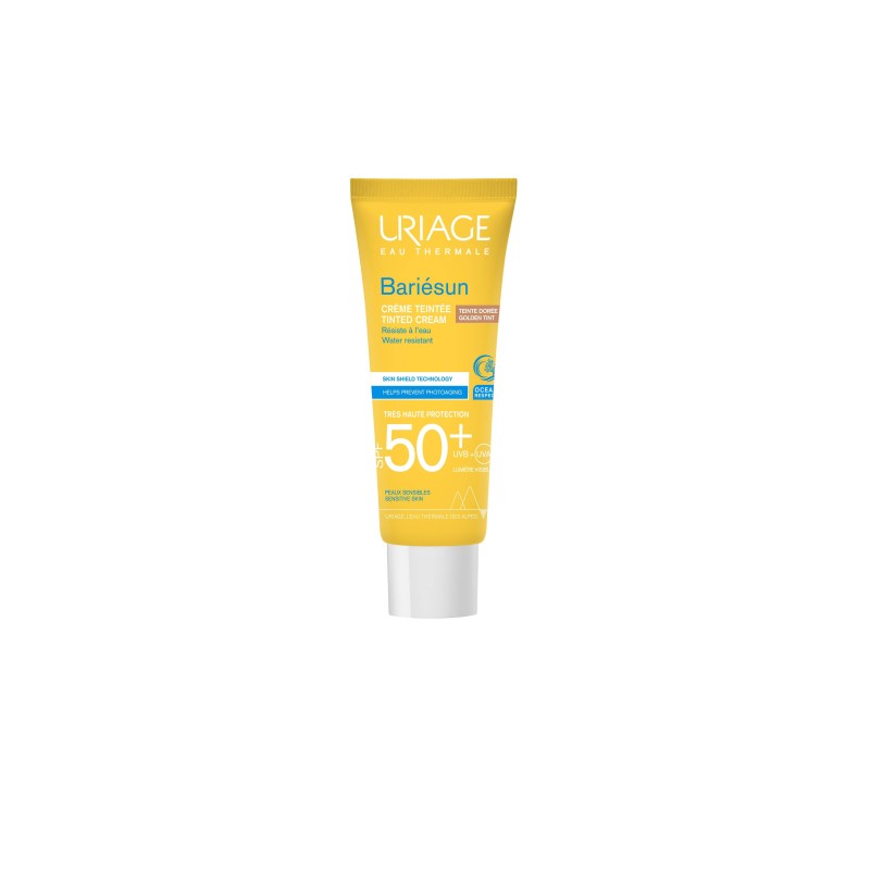 Uriage Laboratoires Dermatolog Bariesun Spf50+ Creme Doree Teintee 50 Ml