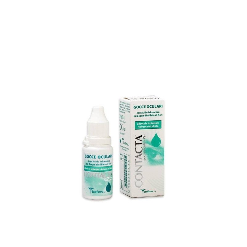 Fidia Healthcare Gocce Oculari Con Acido Ialuronico Contacta 15ml Marchio Ce