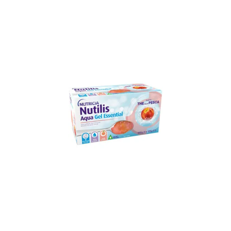 Danone Nutricia Soc. Ben. Nutilis Aqua Gel Pesca 4 Pezzi Da 125 G