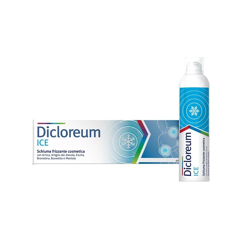 Alfasigma Dicloreum Ice Schiuma Frizzante 150 Ml