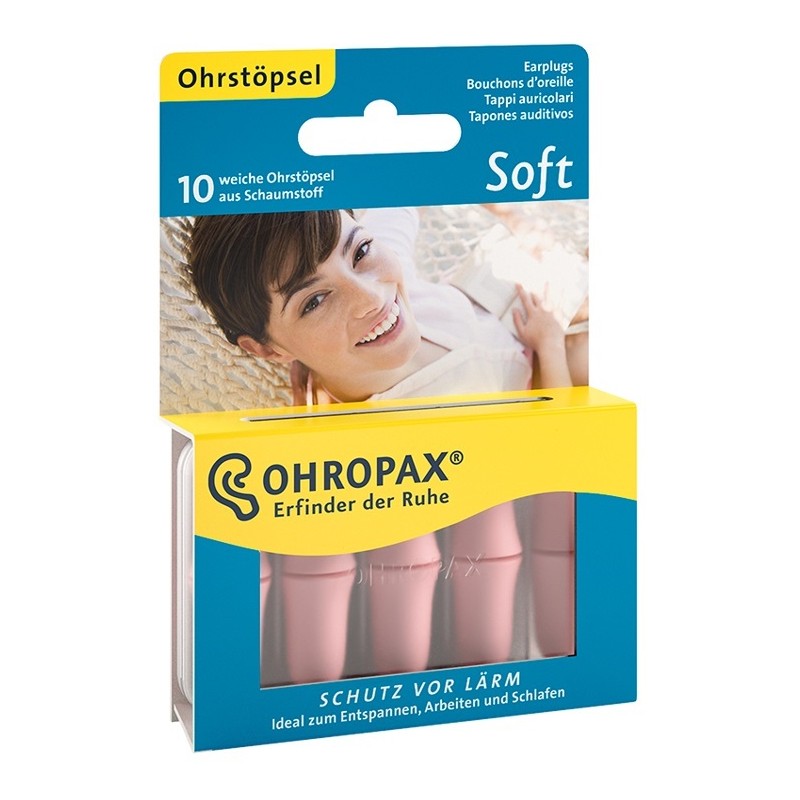 Ohropax Gmbh Ohropax Soft Tappi Intrauricolari 10 Pezzi