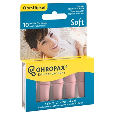 Ohropax Gmbh Ohropax Soft Tappi Intrauricolari 10 Pezzi