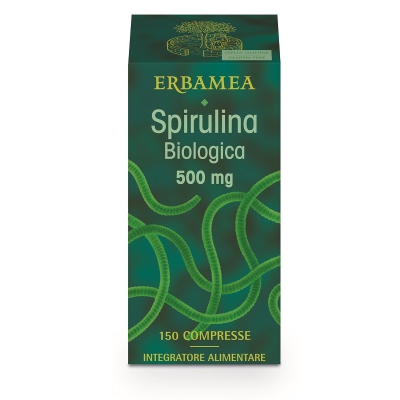 Erbamea Spirulina Biologica 150 Compresse