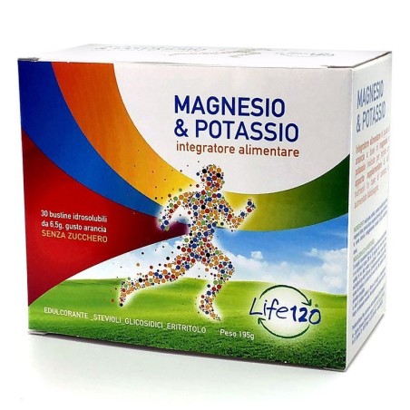 Life 120 Magnesio E Potassio 30 Bustine