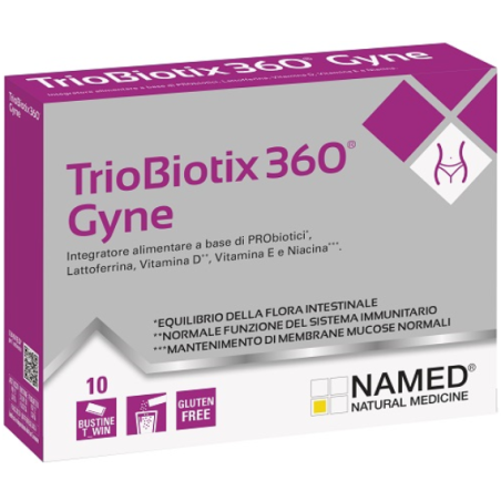 Named Triobiotix360 Gyne 10 Bustine T-win