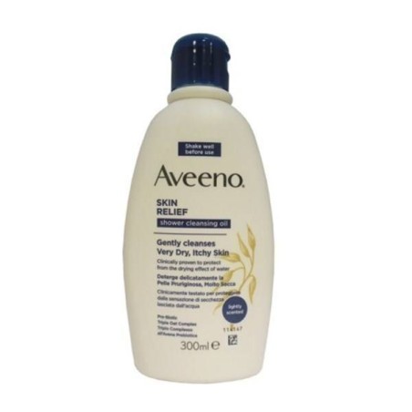 Johnson & Johnson Aveeno Pp Sr Olio Docca Lenitivo 300 Ml