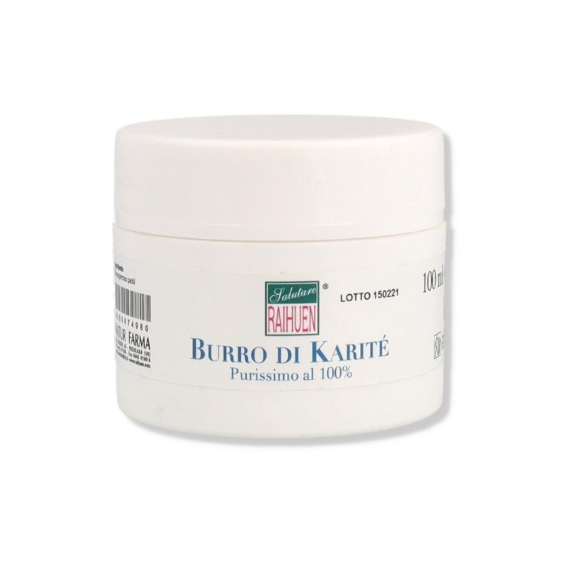 Natur-farma Raihuen Burro Di Karite' Puro Al 100% 100 Ml