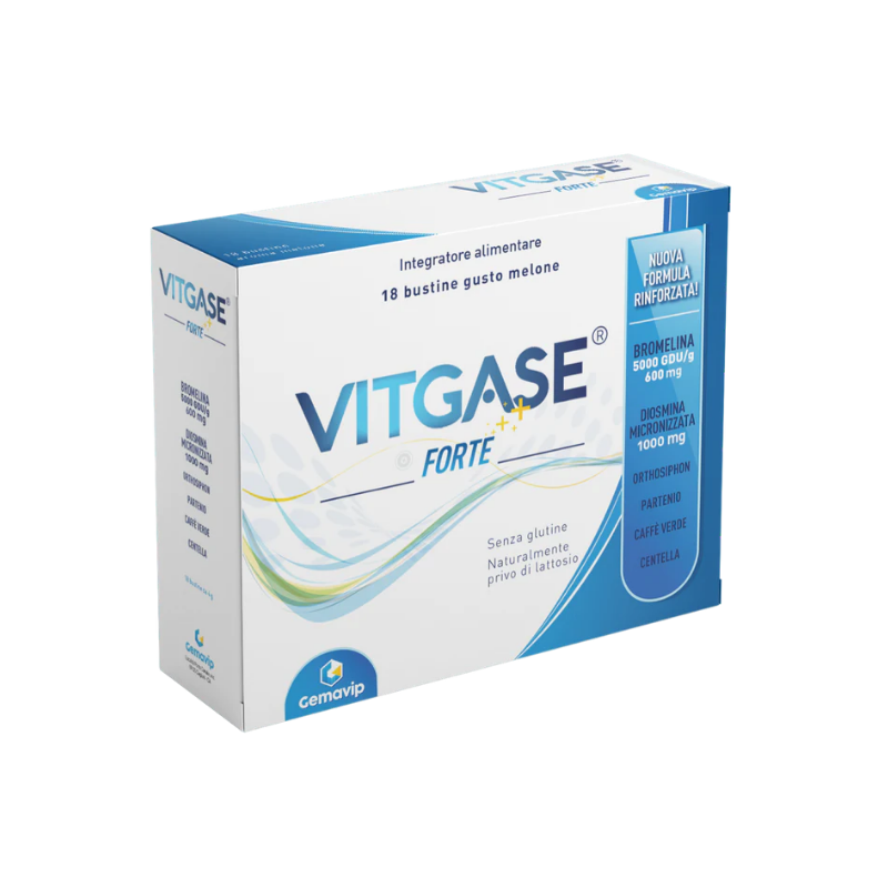 Gemavip Vitgase Forte 18 Bustine Da 4 G