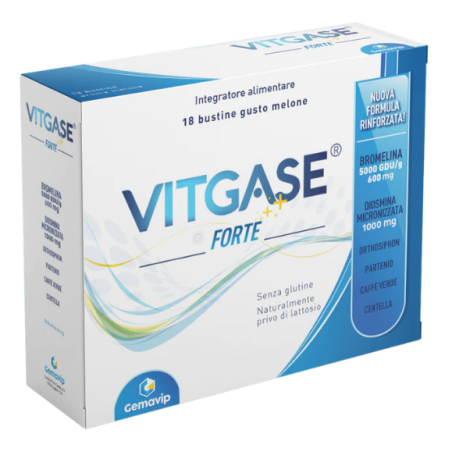 Gemavip Vitgase Forte 18 Bustine Da 4 G