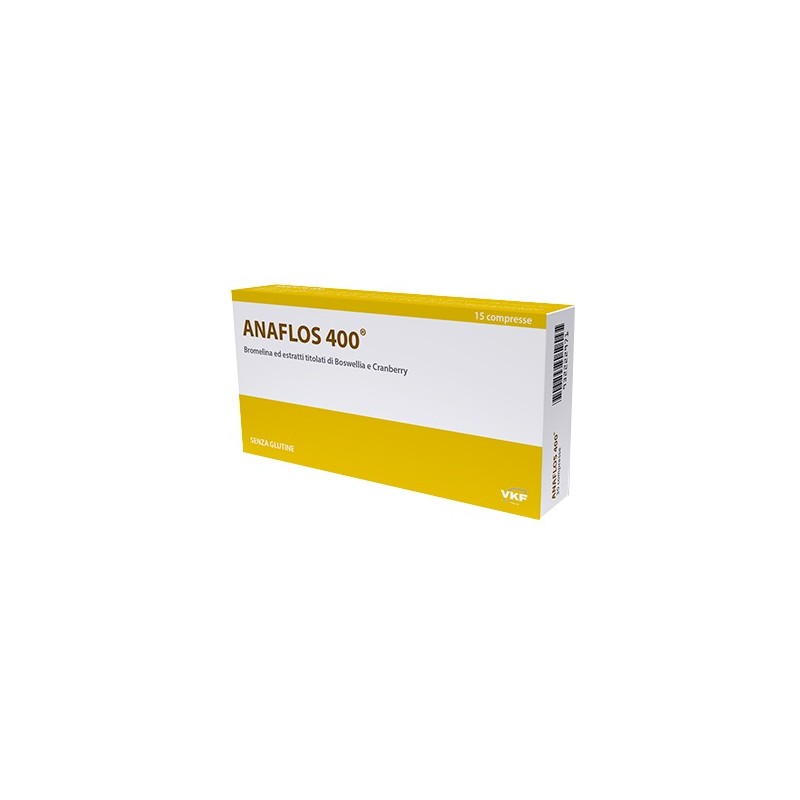 Vkf Italia Anaflos 400 15 Compresse 400 Mg