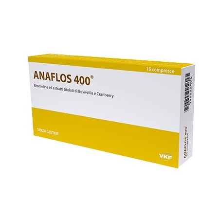 Vkf Italia Anaflos 400 15 Compresse 400 Mg