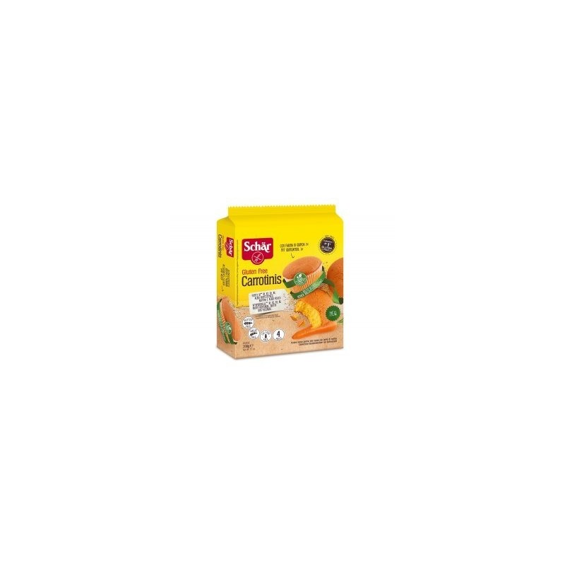 Schar Carrotinis Tortine Alla Carota 4 Porzioni Da 50 G