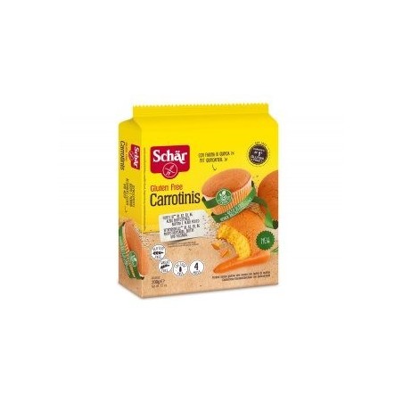 Schar Carrotinis Tortine Alla Carota 4 Porzioni Da 50 G