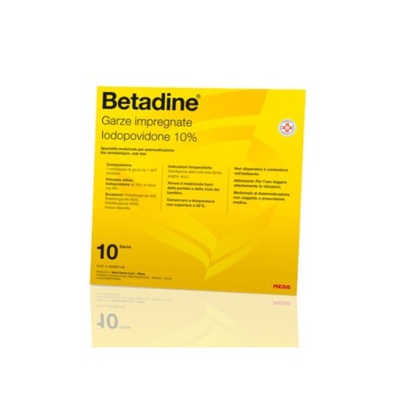 Viatris Healthcare Limited Betadine 10% Garze Impregnate Iodopovidone