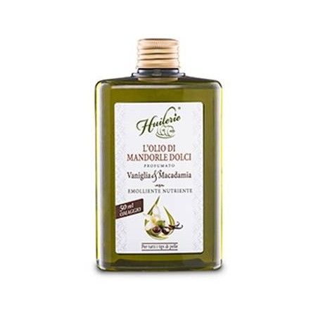 Giuriati Group Huilerie L'olio Di Mandorle Dolci Profumato Vaniglia & Macadamia 300 Ml