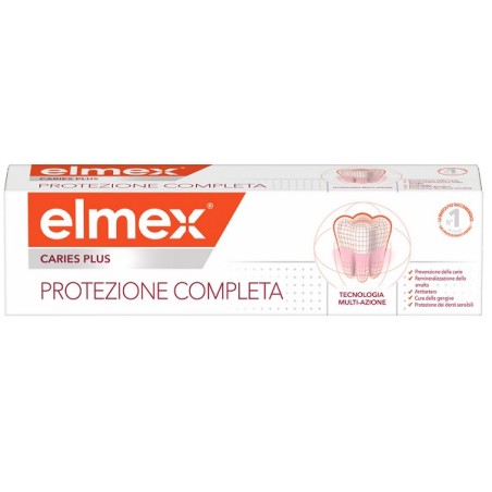 Colgate-palmolive Commerc. Elmex Dentifricio Caries Plus Protezione Completa 75 Ml